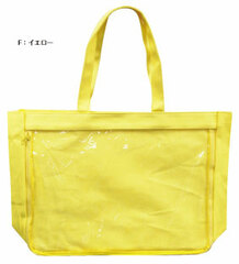 Mise Tote Bag W F Yellow