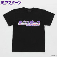 Tokyo Sports x BANDAI T-shirt TOKYO SPORTS PRESS Black XL