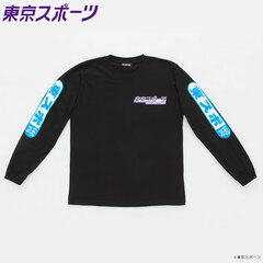 Tokyo Sports x BANDAI Long Sleeve T-shirt TOKYO SPORTS PRESS Black XL