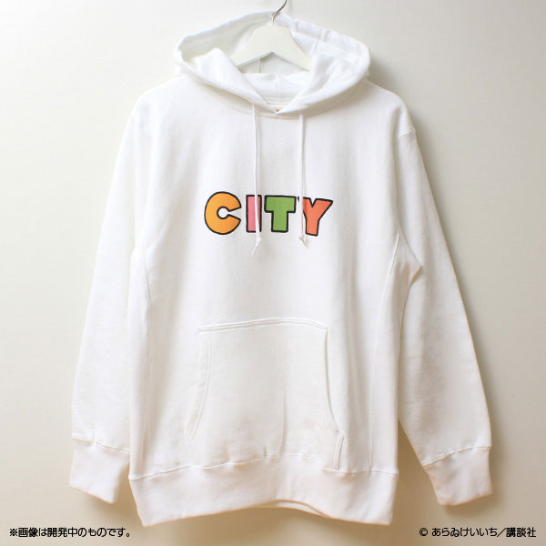 CITY CITY Logo Hoodie White S