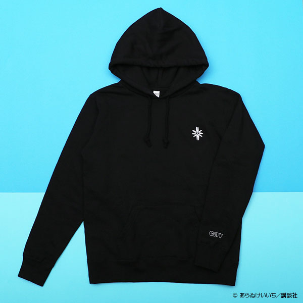 CITY Bakuhatsu-kun Hoodie Black M