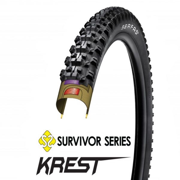 Serfas Krest Survivor Wire Bead 2016