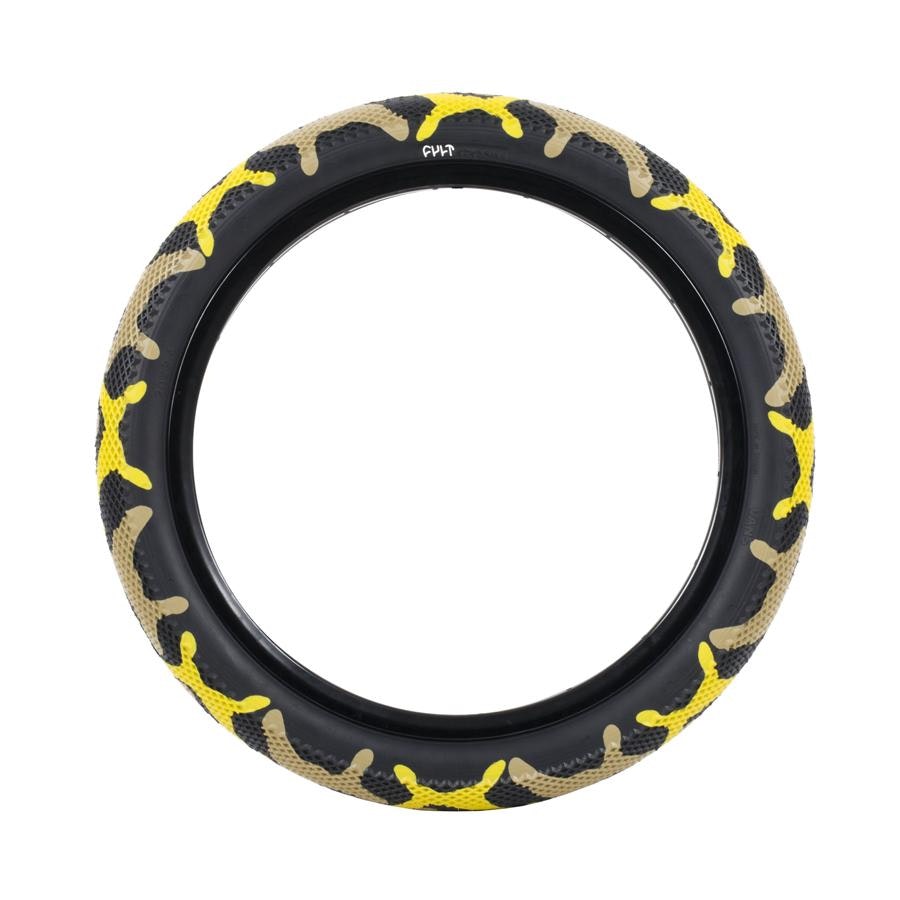 Cult X Vans Yellow Camo Tire 20