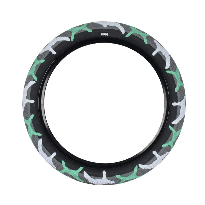 Cult X Vans Teal Camo Tire 20