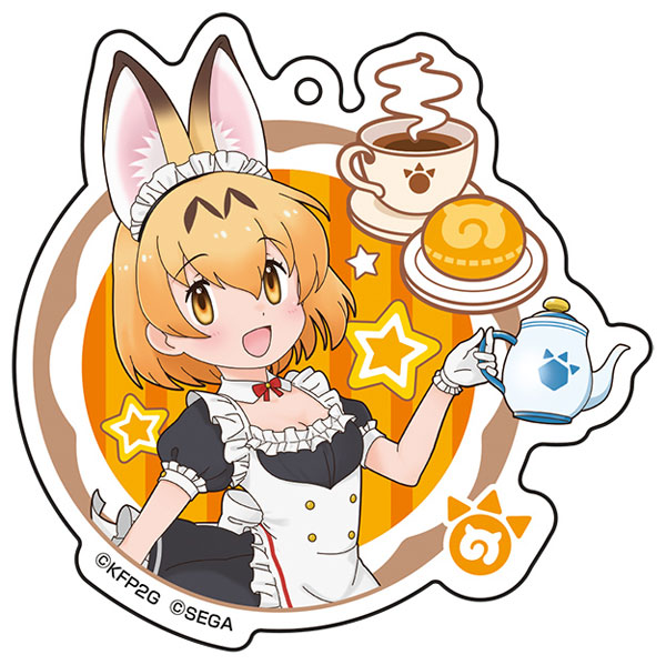 Kemono Friends 3 Acrylic Keychain (1) Serval
