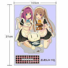 Ao no Kanata no Four Rhythm Mashiro & Rika Acrylic Stand (Large)