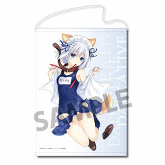 Date A Live Original Ver. B2 Wall Scroll Origami Tobiichi School Swimsuit Puppy ver.