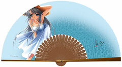 CLANNAD Cloth Folding Fan Tomoyo Sakagami