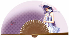 CLANNAD Cloth Folding Fan Kyou Fujibayashi