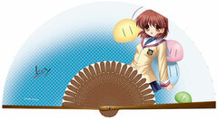 CLANNAD Cloth Folding Fan Nagisa Furukawa