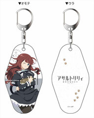 Assault Lily BOUQUET Double-sided Keychain Kaede J. Newbell Kitty ver.