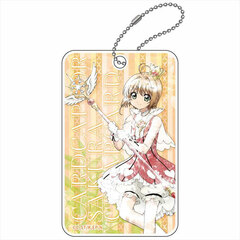 Cardcaptor Sakura: Clear Card Komorebi Art ABS Pass Case Sakura Kinomoto C (Costume Rocket Beat)