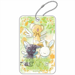 Cardcaptor Sakura: Clear Card Komorebi Art ABS Pass Case Kero-chan & Suppi & Momo