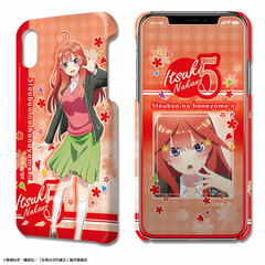 Deza Jacket The Quintessential Quintuplets SS iPhone XR Case & Protection Sheet Design 05 (Itsuki Nakano)