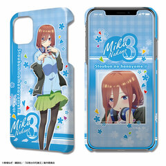 Deza Jacket The Quintessential Quintuplets SS iPhone 11 Case & Protection Sheet Design 03 (Miku Nakano)
