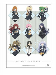 Assault Lily BOUQUET Mini Acrylic Art Kitty ver.