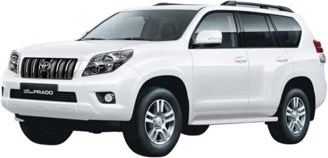 27MHz 1/24 R/C Land Cruiser Prado (White)