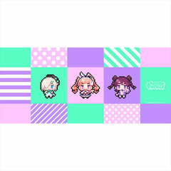 Denonbu Sports Towel (Harajuku Area/Pixel Art)