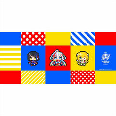 Denonbu Sports Towel (Shibuya Area/Pixel Art)