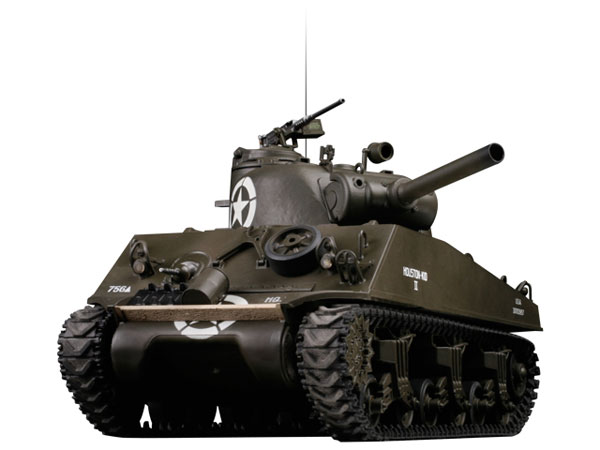 1/24 27MHz Infrared Battle Tank M4A3 Sherman