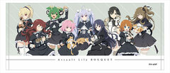 Assault Lily BOUQUET Face Towel Kitty ver.