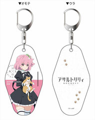 Assault Lily BOUQUET Double-sided Keychain Riri Hitotsuyanagi Kitty ver.