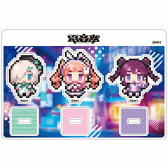 Denonbu Acrylic Stand (Harajuku Area/Pixel Art)
