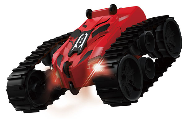 RC Action Buggy Caterpillar Crazy Red