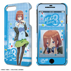 Deza Jacket The Quintessential Quintuplets SS iPhone 6 Plus/6s Plus/7 Plus/8 Plus Case & Protection Sheet Design 03 (Miku Nakano)