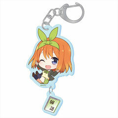The Quintessential Quintuplets SS Puchichoko Acrylic Keychain Yotsuba Nakano Best School Subject ver
