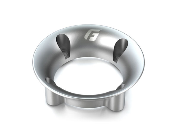 Aluminum Funnel Duct 25mm (Silver)