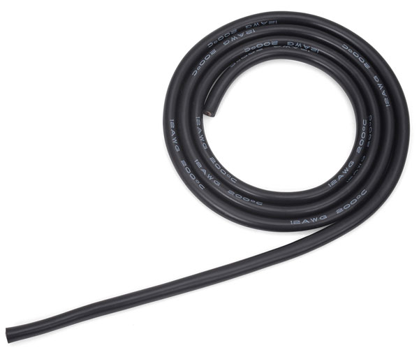 12AWG Silicon Cable (1.5m Black)