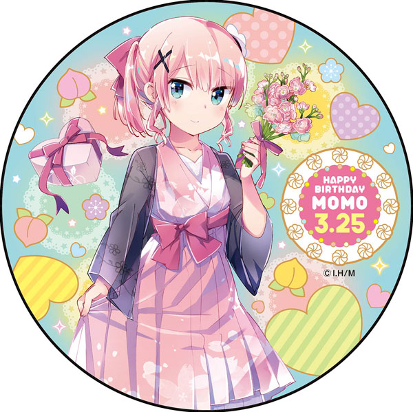 Machikado Mazoku Deka Tin Badge [Momos Birthday]