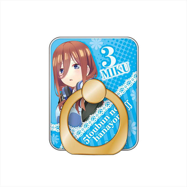 The Quintessential Quintuplets SS Smartphone Ring Miku
