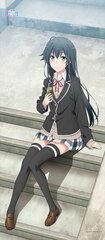 My Teen Romantic Comedy SNAFU. Completion New Illustration BIG Wall Scroll (Stairs) Yukino