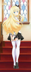 Boarding School Juliet New Illustration Life-size Wall Scroll Persia Uniform