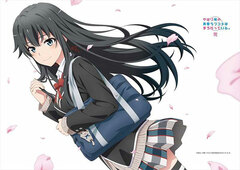 My Teen Romantic Comedy SNAFU. Completion Yukino B2 Horizontal Long Wall Scroll (Uniform)