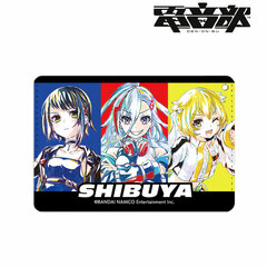 Denonbu Teion Kokusai Gakuin Ani-Art 1-Pocket Pass Case