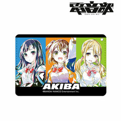 Denonbu Sotokanda Bungei Koukou Ani-Art 1-Pocket Pass Case