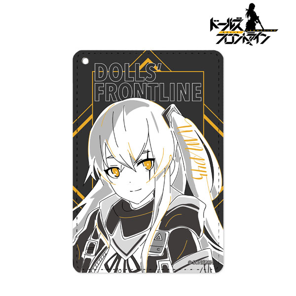 Girls Frontline UMP45 lette-graph 1-Pocket Pass Case