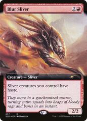 Blur Sliver - Foil - Extended Art