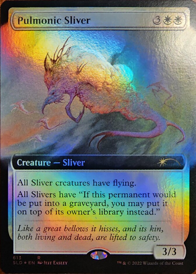 Pulmonic Sliver - Foil - Extended Art