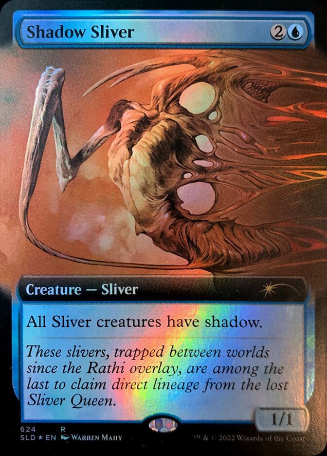 Shadow Sliver - Foil - Extended Art