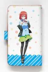 The Quintessential Quintuplets SS Book-style Smartphone Case Miku Nakano