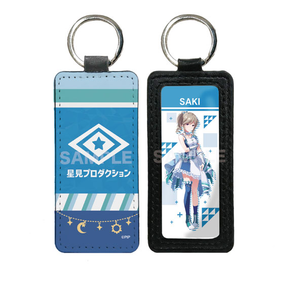 IDOLY PRIDE Leather Keychain 06 Saki Shiraishi