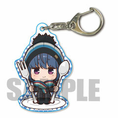GochiChara Acrylic Keychain Yuru Camp SEASON 2 Rin Shima