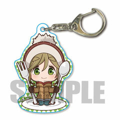 GochiChara Acrylic Keychain Yuru Camp SEASON 2 Aoi Inuyama