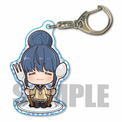 GochiChara Acrylic Keychain Yuru Camp SEASON 2 Rin Shima (Uniform)
