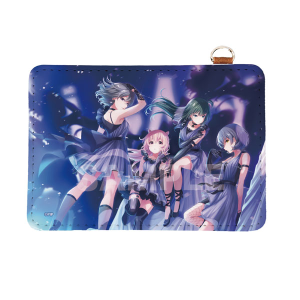 IDOLY PRIDE Leather Pass Case 03 LizNoir