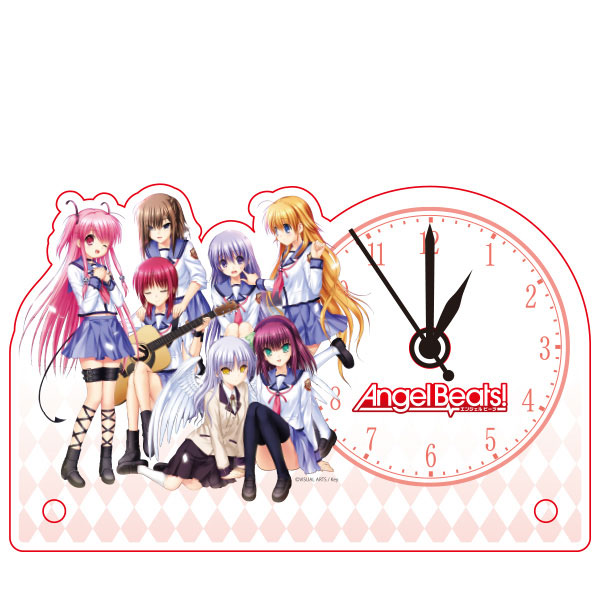 Angel Beats Acrylic Clock Group (2)